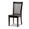 Baxton Studio Erion Modern and Contemporary Dark Brown Finished Wood 7-Piece Dining Set 184-11426-10519-Zoro - alternate 5